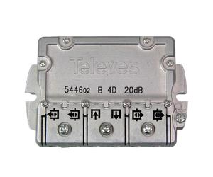 Derivador tdt brida ict 5-2400 mhz 4d 20db b 544602