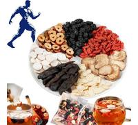 Derivemid Kidney Tea, Kidney Tea Formula Ginseng Six Treasure Tea, Kidney Detox Tea, Men's Kidney Tea Chinese Herbal Tea, Ginseng Five Treasures Tea Kidney Tea, Organic Ginseng Tea Herbal Tea (2Box)