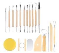 DERJDISF Conjunto de herramientas para modelar arcilla: Kit completo para arcilla polimérica, cerámica y porcelana fría - Sculpd tu creatividad con nuestras herramientas versátiles