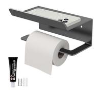 DERJDISF Portarrollos Papel Higiénico - Accesorios de Baño Elegantes, Soporte Adhesivo para Papel Higiénico, Porta Rollos y Colgador Multiusos