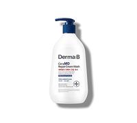 Derma B CeraMD Repair Cream Wash 400ml, Limpiador Cremoso sin Perfume para Rostro y Cuerpo, Piel Seca y Sensible con Picor, Hidratación Profunda sin Parabenos