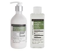 DERMA FACTORY - Niacinamide 10% Body Lotion - 300ml (1ea) & 11% Water Essence - 150ml (1ea) Set