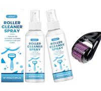 Derma Roller Cleaner Spray,2pcs Derma Roller Cleaner,Microneedling Roller Roller Cleaner Spray,Cleaner Spray Derma Roller,Microneedling Facial Sprays,Microneedling Rollers Cleaner Spray,100ml