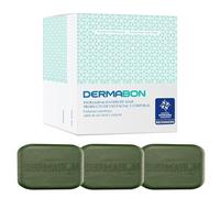 Dermabon Jabón limpiador de psoriasis, dermatitis seborreica y eccema para adultos, 2% de jabón de alquitrán de hulla, alivia la picazón, reduce la inflamación, hidrata la piel, uso diario suave,