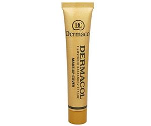 Dermacol Base Makeup Cover Total | Maquillaje Corrector Waterproof SPF 30 | Cubre Tatuajes, Cicatrices, Acné, Imperfecciones, Manchas en la Piel de la Cara y Cuerpo | Medium Olive Beige 226-30g
