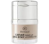 Dermacol Caviar Long Stay Maquillaje y Correcto 30mL 04 Tan
