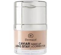 Dermacol Caviar Long Stay Maquillaje y Correcto 30mL 05 Cappuccino