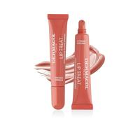 Dermacol Lip Treat Bálsamo labial con esferas rellenadoras de ácido hialurónico - Tratamiento hidratante vegano con textura Melting Touch, brillo y color, 10 ml, no. 4 - Vintage Vanilla