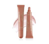 Dermacol Lip Treat Bálsamo labial con esferas rellenadoras de ácido hialurónico - Tratamiento hidratante vegano con textura Melting Touch, brillo y color, 10 ml, no. 3 - Cotton Candy