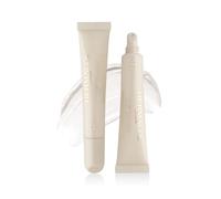Dermacol Lip Treat Bálsamo labial con esferas rellenadoras de ácido hialurónico - Tratamiento hidratante vegano con textura Melting Touch, brillo y color, 10 ml, no. 1 - Sugar Frost
