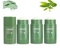 Dermaease Green Tea Mask Stick,Green Tea Deep Cleanse Mask Stick for Face,Oil Control,Moisturizing (3PCS)