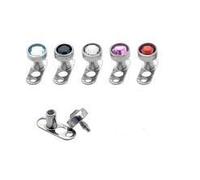 Dermal black diamond dermal top by Body Jewelers