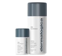 Dermalogica Juego de microfoliante diario de 40 g + 13 g de tamaño de viaje - la legendaria enzima exfoliante facial para cada día. Refina el aspecto de la piel para un cutis radiante y uniforme. Para