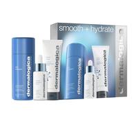 DERMALOGICA Smooth + Hydrate Set (Daily Milfoliant 74g + Circular Hydration Serum 30ml + Active Moist 50ml)