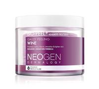 DERMALOGY by NEOGENLAB Almohadillas exfoliantes de gasa Bio-Peel (Vino, 30 almohadillas) - Almohadilla exfoliante y reafirmante con PHA y vino tinto y resveratrol y ácido hialurónico