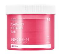 DERMALOGY by NEOGENLAB Calming Cica Tree Pad 5.07 Fl Oz / 90 pads (150ml) - Almohadilla PHA y LHA calmante y exfoliante para pieles sensibles, belleza limpia - Cuidado de la piel coreano