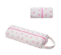 Dermalyx Quilted Bolsa para Herramientas De Cabello, Bolsa De Almacenaje para Dyson Airwrap, Secador, Rizador, Revlon Utensilios De Estilismo Capilar, Portátil Y Plegable