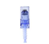 Dermapen - Agujas para máquina de microneedling (36 pines, 10 unidades), color azul
