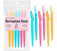Dermaplane - Maquinilla de afeitar para rostro y cejas para mujer, maquinilla de afeitar profesional para cejas y afeitadoras faciales para mujeres con cuchillas de precisión, recortadora de cejas