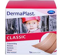 DermaPlast classic 8 cm x 5 m strapazierfähiges Wundpflaster, 1 pzas Esparadrapo