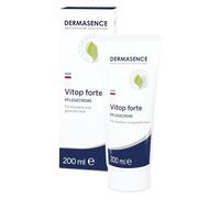 DERMASENCE Crema nutritiva Vitop Forte, 200 ml, cuidado básico protector de la piel para piel seca y propensa a neurodermatitis - preventiva de la inflamación - con complejo activo de tinte waid y