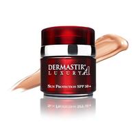 Dermastir Protección solar SPF 50+ tintada, acción matificante con filtros químicos y físicos UVA/UVB, fabricado en Francia, 50 ml