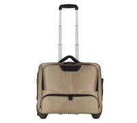 Dermata 2 ruedas Carrito de negocios 41 cm Compartimento para el portátil dorado