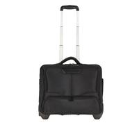 Dermata 2 ruedas Carrito de negocios 41 cm Compartimento para el portátil negro