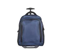 Dermata 2 ruedas Mochila con ruedas 47 cm Compartimento para el portátil azul