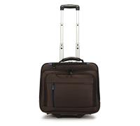 Dermata 2 ruedas Trolley ejecutivo 38 cm Compartimento para el portátil marrón