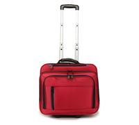 Dermata 2 ruedas Trolley ejecutivo 38 cm Compartimento para el portátil rojo
