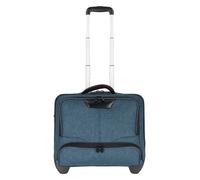Dermata 2 ruedas Trolley ejecutivo 41 cm Compartimento para el portátil azul
