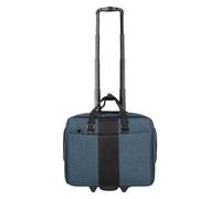 Dermata 2 ruedas Trolley ejecutivo 44 cm Compartimento para el portátil azul