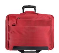 Dermata Trolley de negocios de 2 ruedas 44,5 cm Compartimento para el portátil rojo