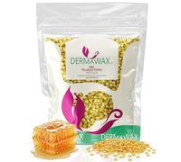 Dermawax Miel perla de Cera caliente depilatoria caliente, para pieles sensibles et normal, áreas faciales axilas, faciales Cera sobre, La carrocería completa Depilación brasileña (2 kg, Miel)