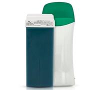 Dermawax Roll On Aloe Vera - Kit de depilación con calentador universal 25W (Made in China) + cartucho 100ml Aloe Vera fabricado en Italia - Piernas, brazos, axilas y espalda