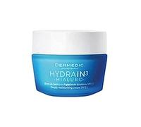 DERMEDIC - HYDRAIN3 - HIALURO - Crema hidratante profunda SPF 15-50 ml - Recomendado para pieles secas, muy secas y deshidratadas - Hipoalergénico