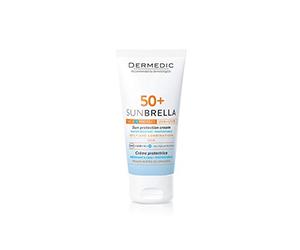 Dermedic Sunbrella - Protector solar para pieles grasas y mixtas, SPF 50+, 50 g