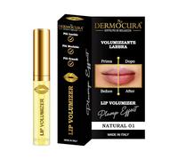 Dermocura Lip Volumizer Labios voluminizadores de pimiento 5 veces más potente transparente rellenador de labios efecto plumping inmediato de larga duración Made in Italy