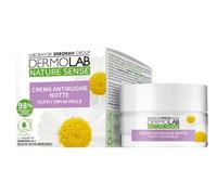 Dermolab Nature Sense - Crema facial antiarrugas nocturna, efecto regenerador con extracto de aceite de oliva y manzanilla biológica, 50 ml