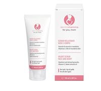 Dermomamma Exfoliante Facial y Corporal Velvet, con Gránulos de Almendra y Avellana, Vitamina E y Aceite de Almendras Dulces, Vegano, 100 ml