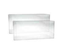 Dermonem 2 soportes protectores de plástico transparente para caja especial japonesa central para Tohoku para Hiroshima para Fukuoka para Kanazawa