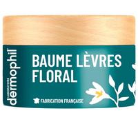 Dermophil Bálsamo labial India, diseño floral, 15 g