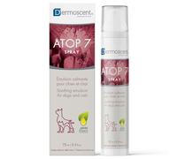 Dermoscent Atop 7 Spray Emulsión Calmante SOS para Perros y Gatos 75 ml | Textura ultrafina de rápida absorción que forma una película protectora de efecto segunda piel