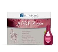 DERMOSCENT ATOP7 Spot ON Perros Gatos 0-10KG, Plástico, No Aplica