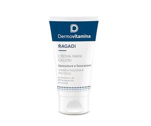 Dermovitamina Ragadi Geloni Crema Mani Pies 75 ml | Crema contra fisuras y gelones, con vitamina E, de acción regeneradora intensiva, protege, hidrata y nutre la piel de las agresiones externas