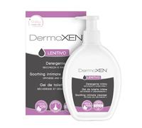 Dermoxen Jabón Íntimo Mujer, contra Picor, Irritación y Sequedad Vaginal. Gel Intimo Mujer Calmante y Hydratante Ideal en Menopausia, con Aloe Vera y Flor de Loto. Uso Diario. 200 ml