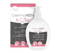 DERMOXEN Gel Limpiador Intimo Niñas con Ácido Láctico. Jabón Intimo Suave y Protector para Niñas de 3 a 14 Años, contra Picor e Irritaciones. Sin SLES, Parabenos ni Alérgenos. 200 ml.
