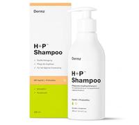 Dermz H+P Champú nutritivo para la psoriasis del cuero cabelludo antimicrobiano: cáñamo, probióticos y ácido salicílico Tratamiento profundamente nutritivo de la dermatitis seborreica