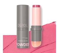 DEROL - 2 in 1 Colleting Romance Velvet Powder Blush Stick #01 Berry Pink